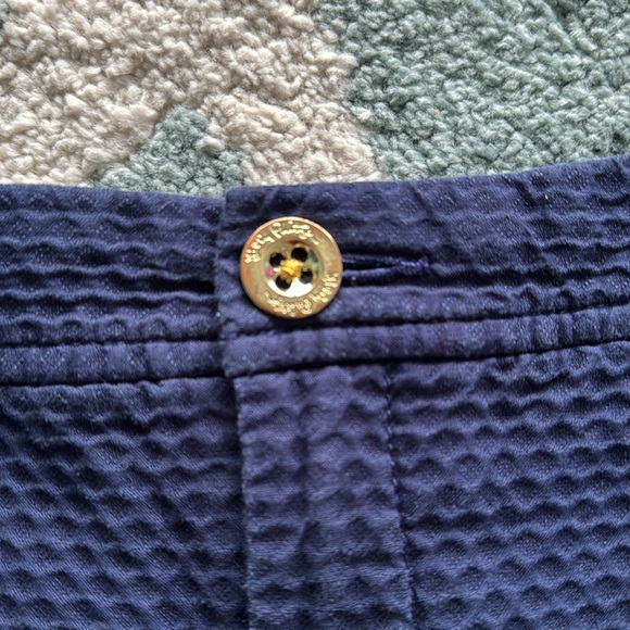 LILY PULITZER NAVY SKIRT 6 - Picture 3 of 5